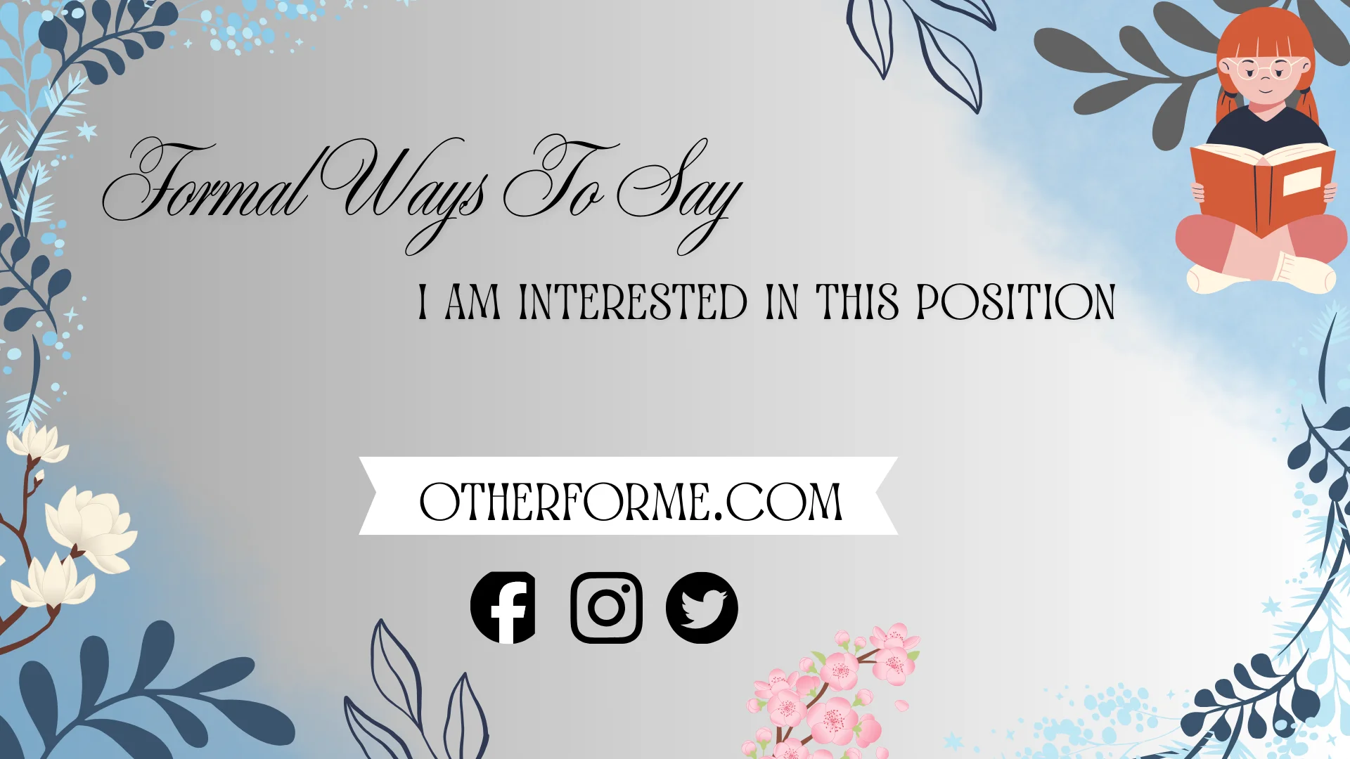 other ways to say I am interested in this position