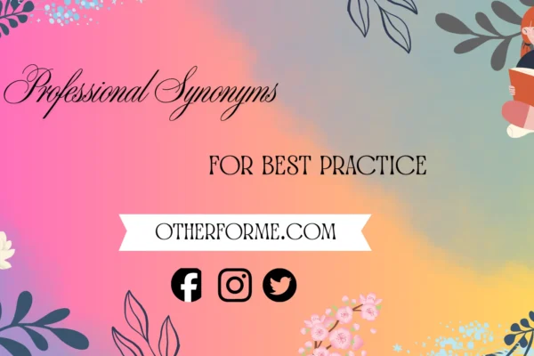 professional synonyms for best practice