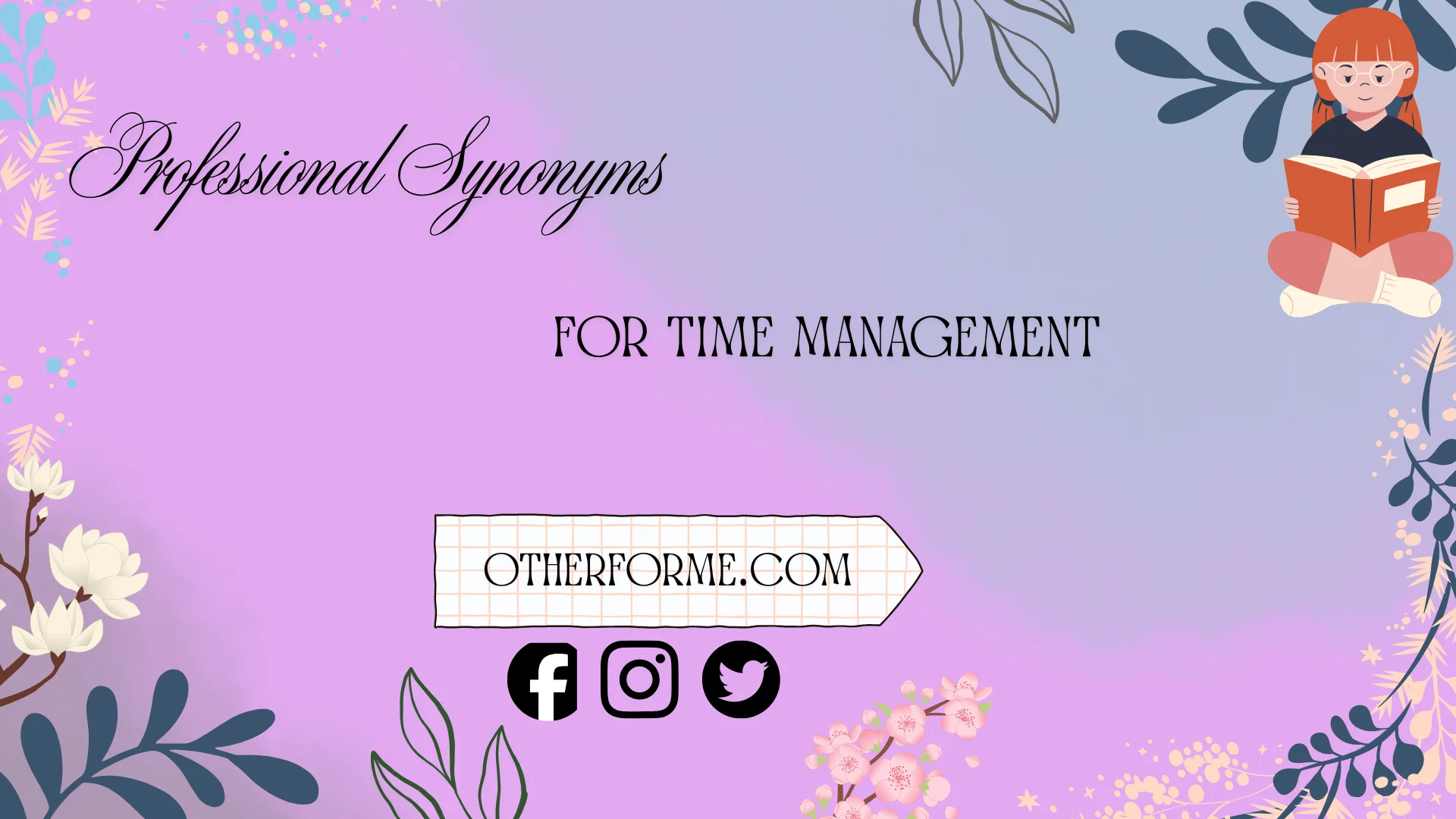 professional synonyms for time management