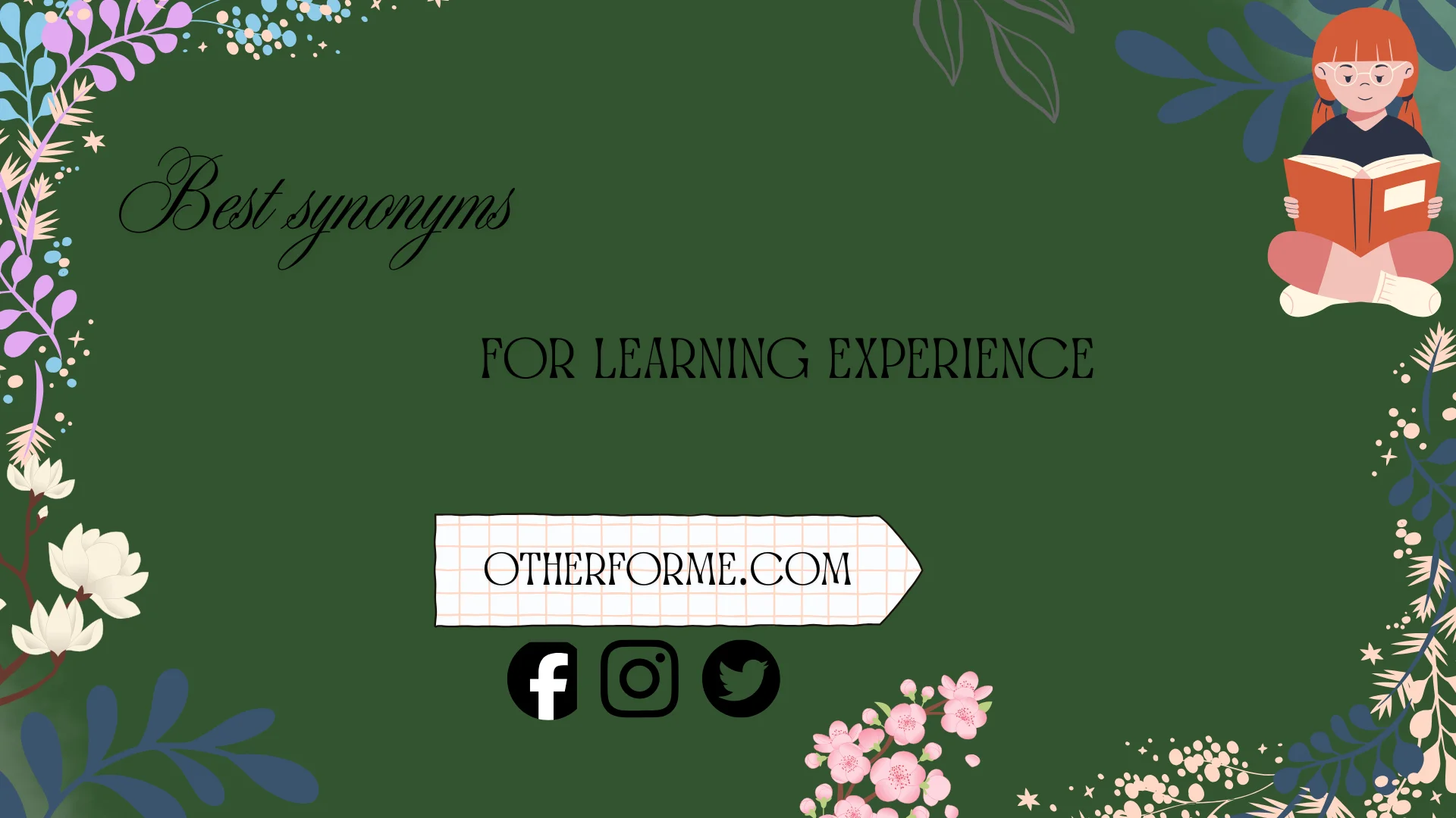 Synonyms for Learning Experience