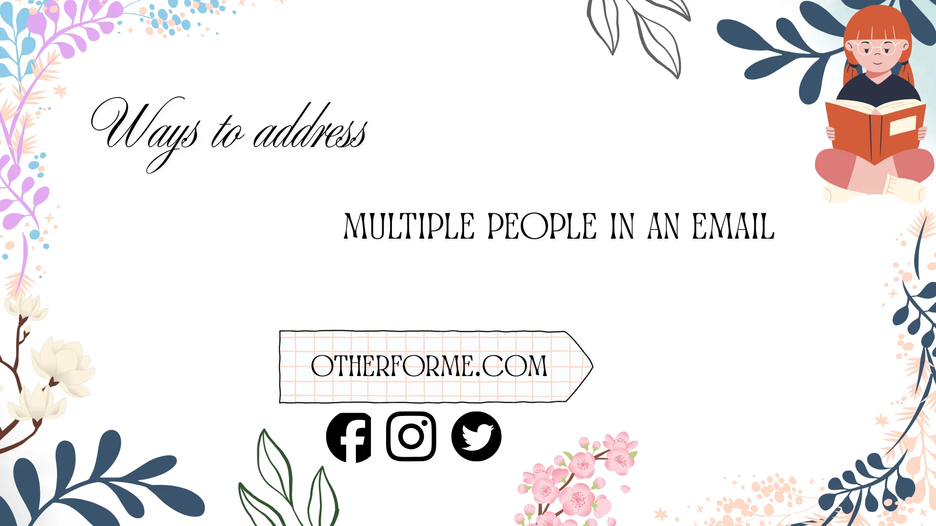 ways to address multiple people in an email