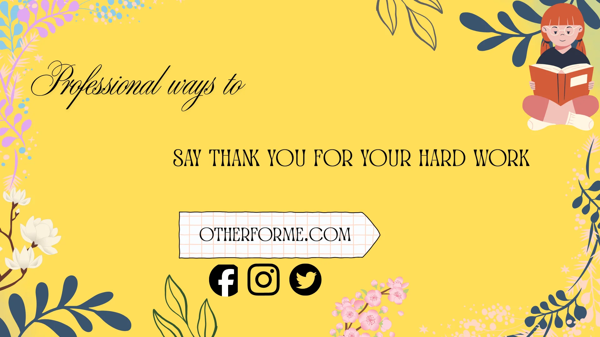 professional ways to say thank you for your hard work