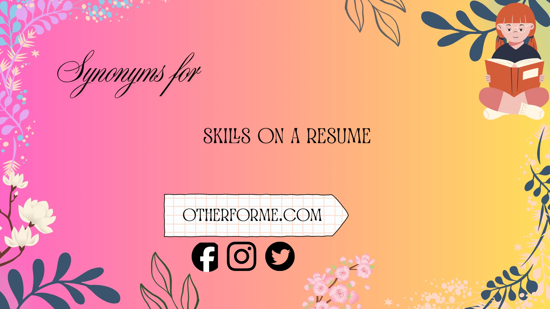 synonyms for skills on a resume