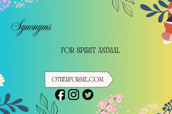 synonyms for spirit animal