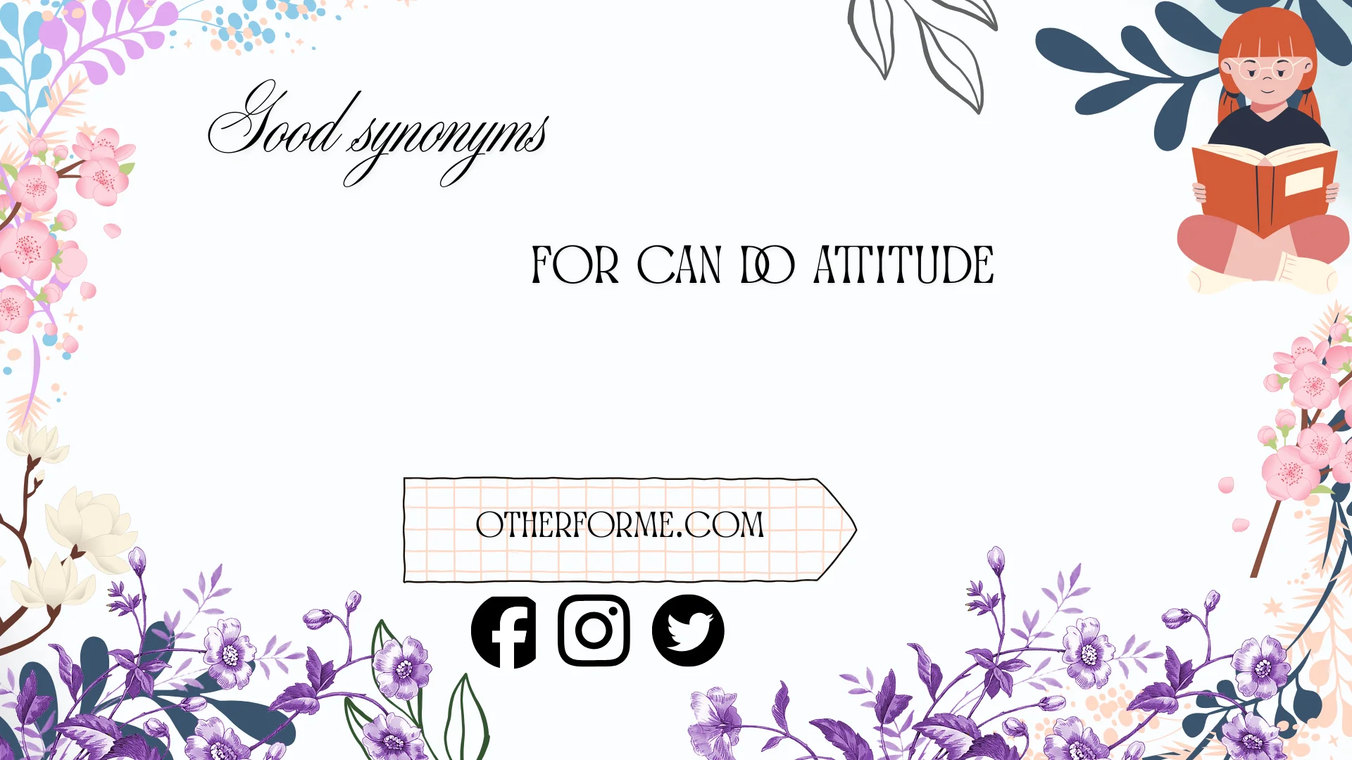 good synonyms for can do attitude