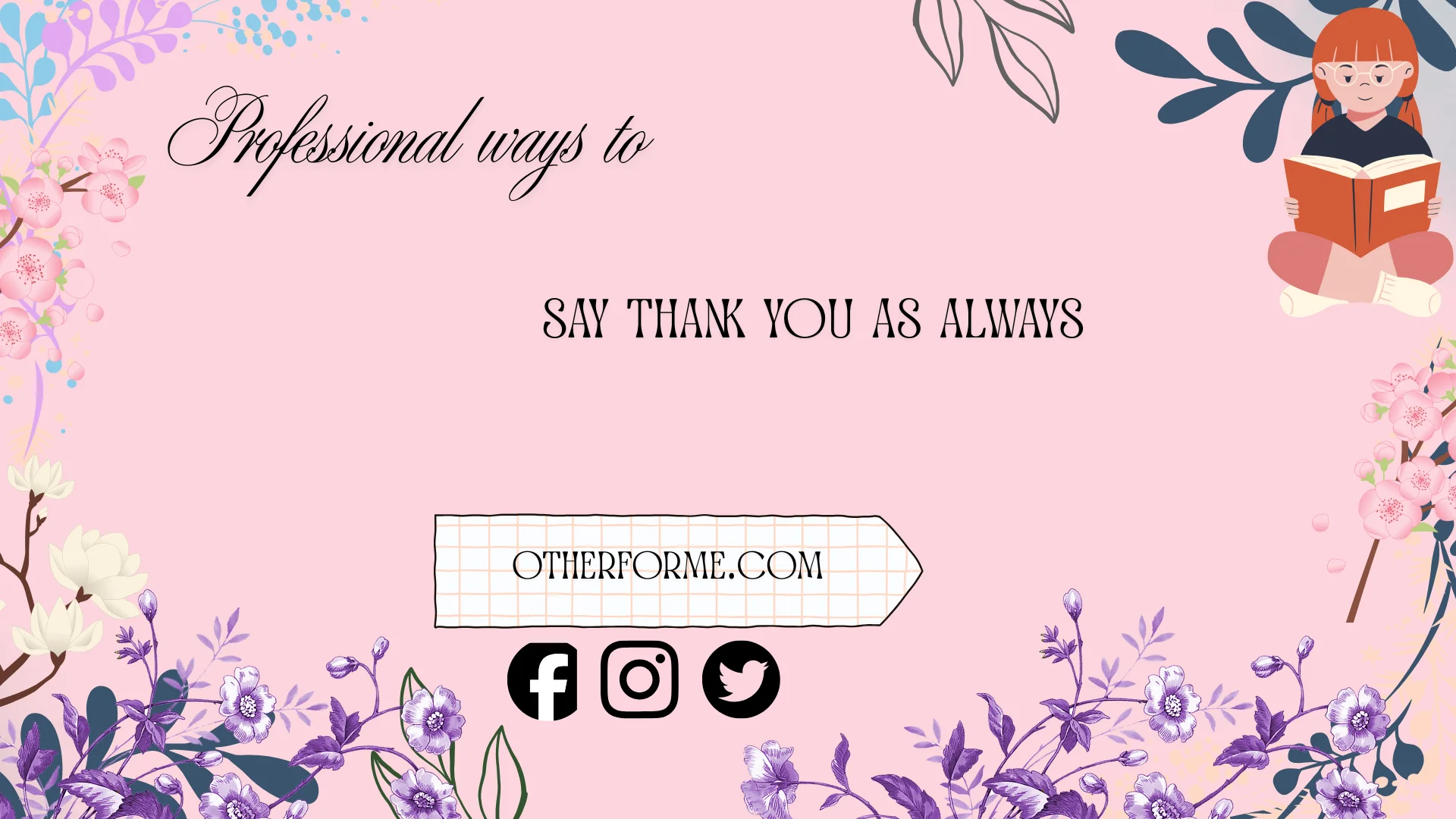 professional ways to say thank you as always