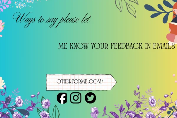 please let me know your feedback alternatives