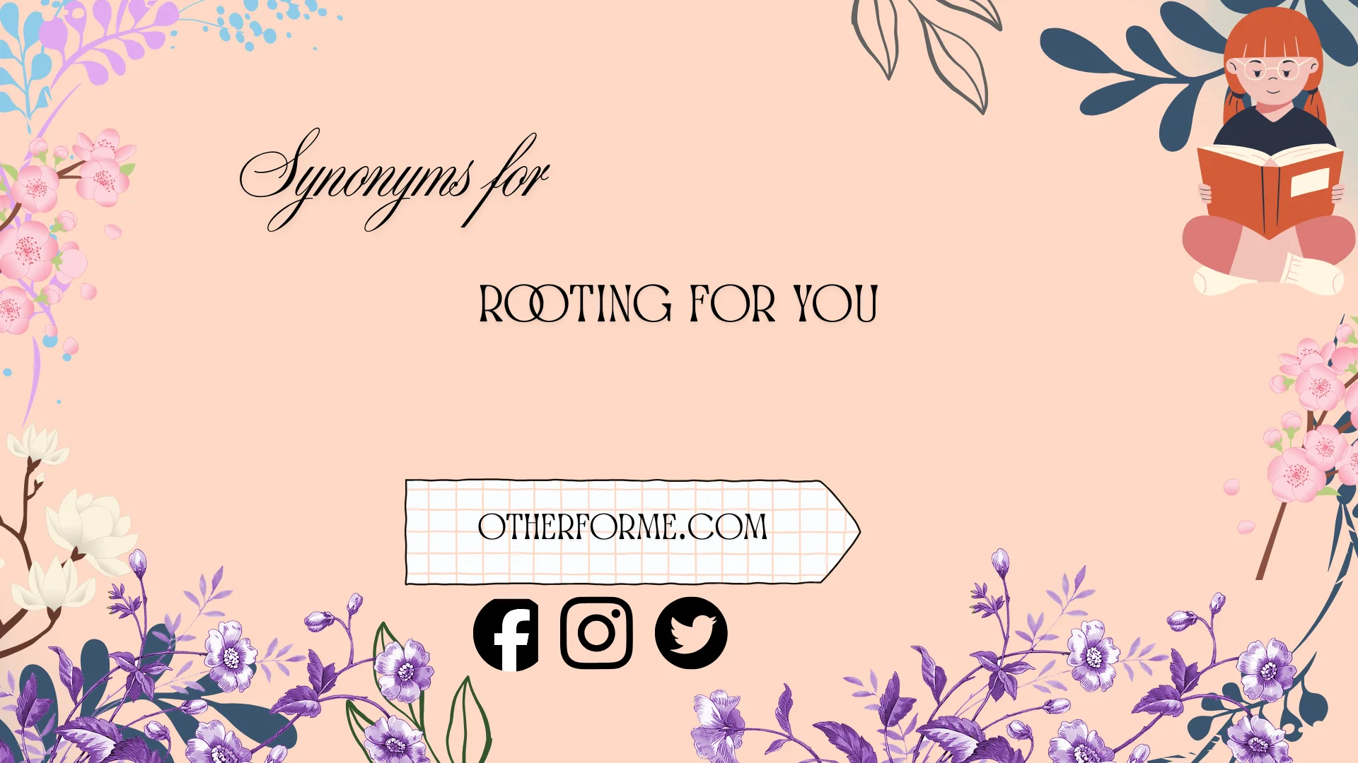 synonyms for rooting for you