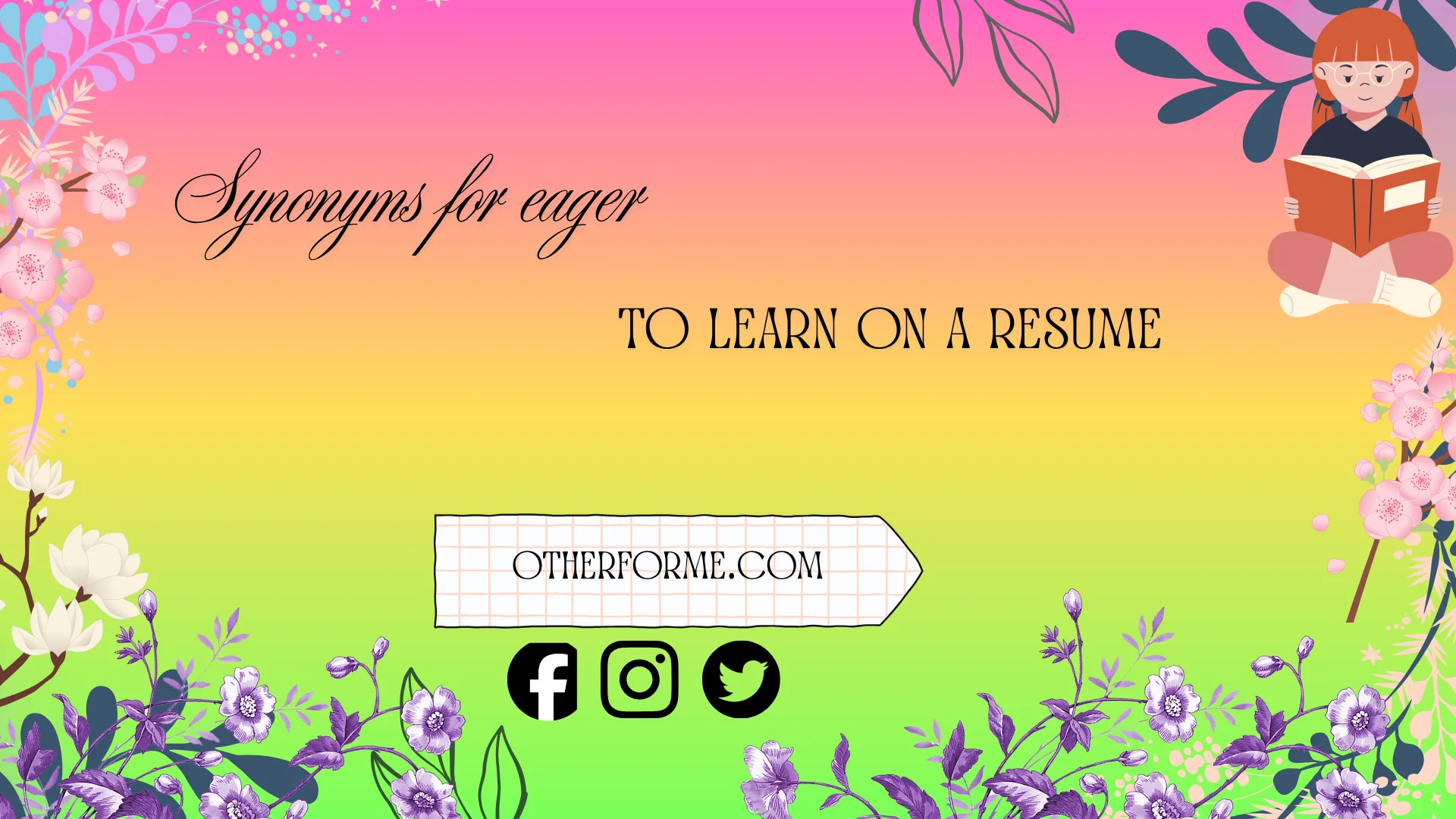 synonyms for eager to learn on a resume