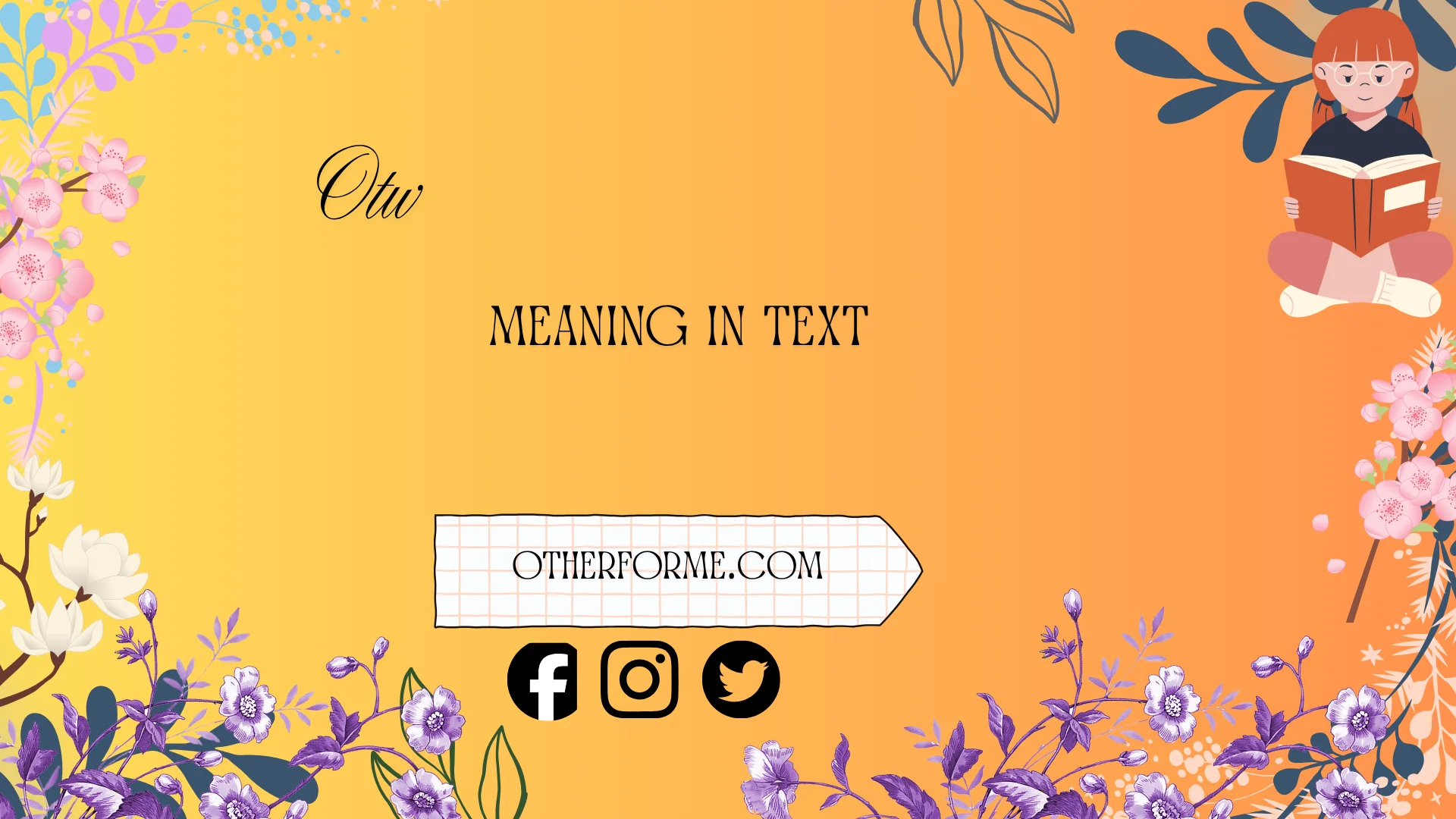 otw meaning in text