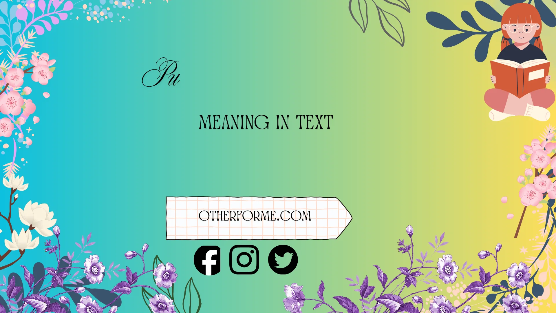 pu meaning in text