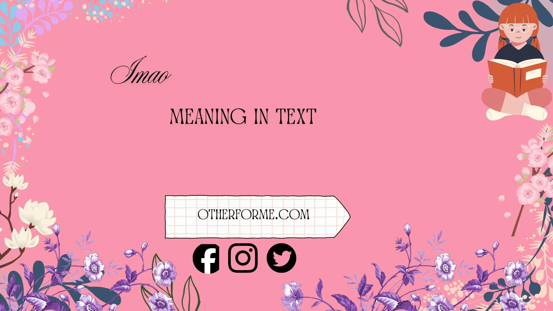 imao meaning in text