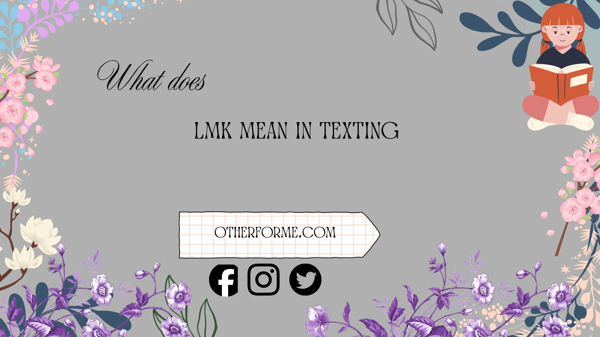 what does lmk mean in texting