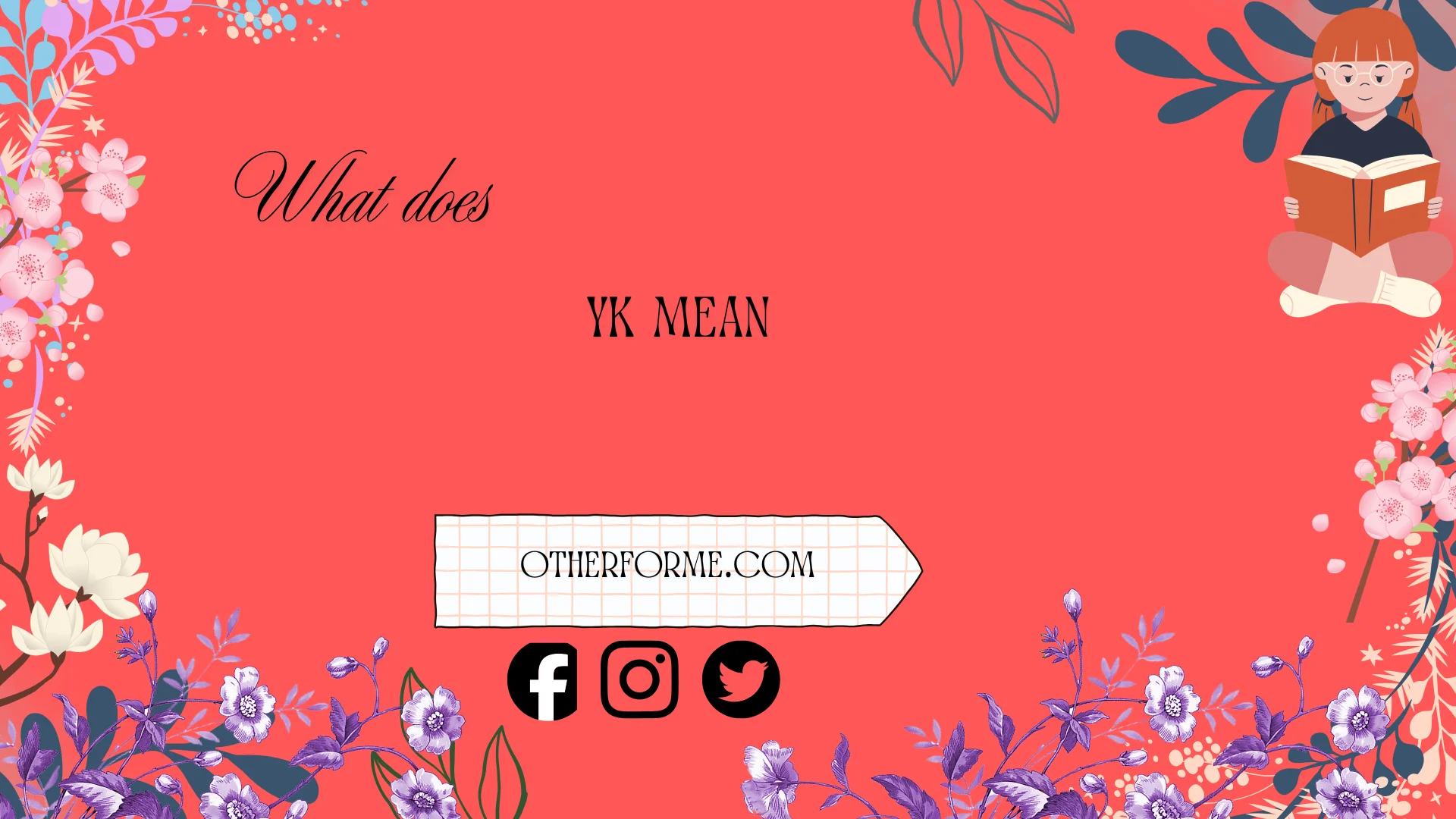 what does yk mean