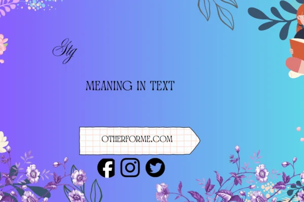 gtg meaning in text