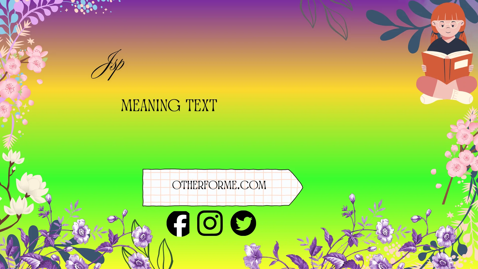 jsp meaning text