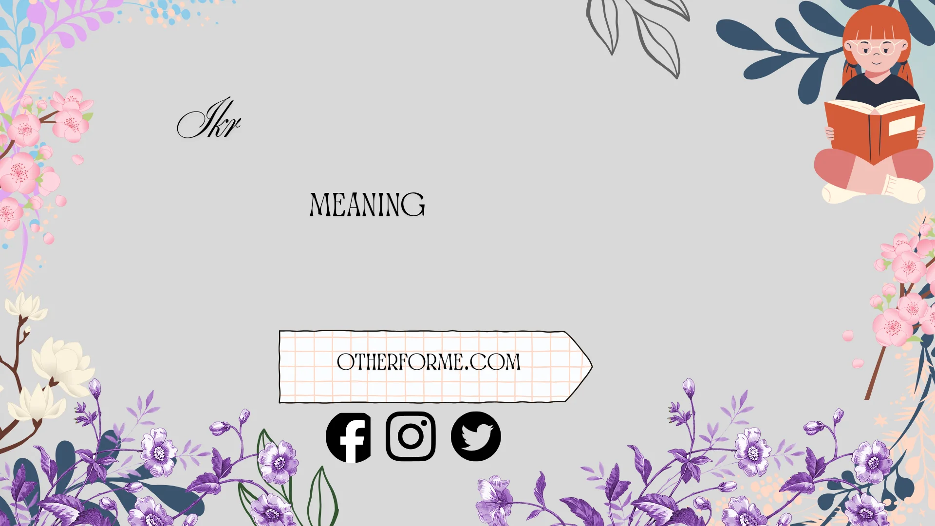 ikr meaning