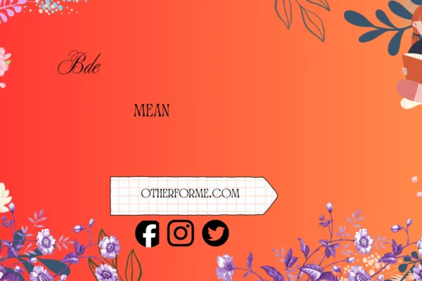 what does bde mean