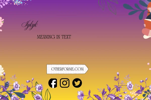 iykyk meaning in text