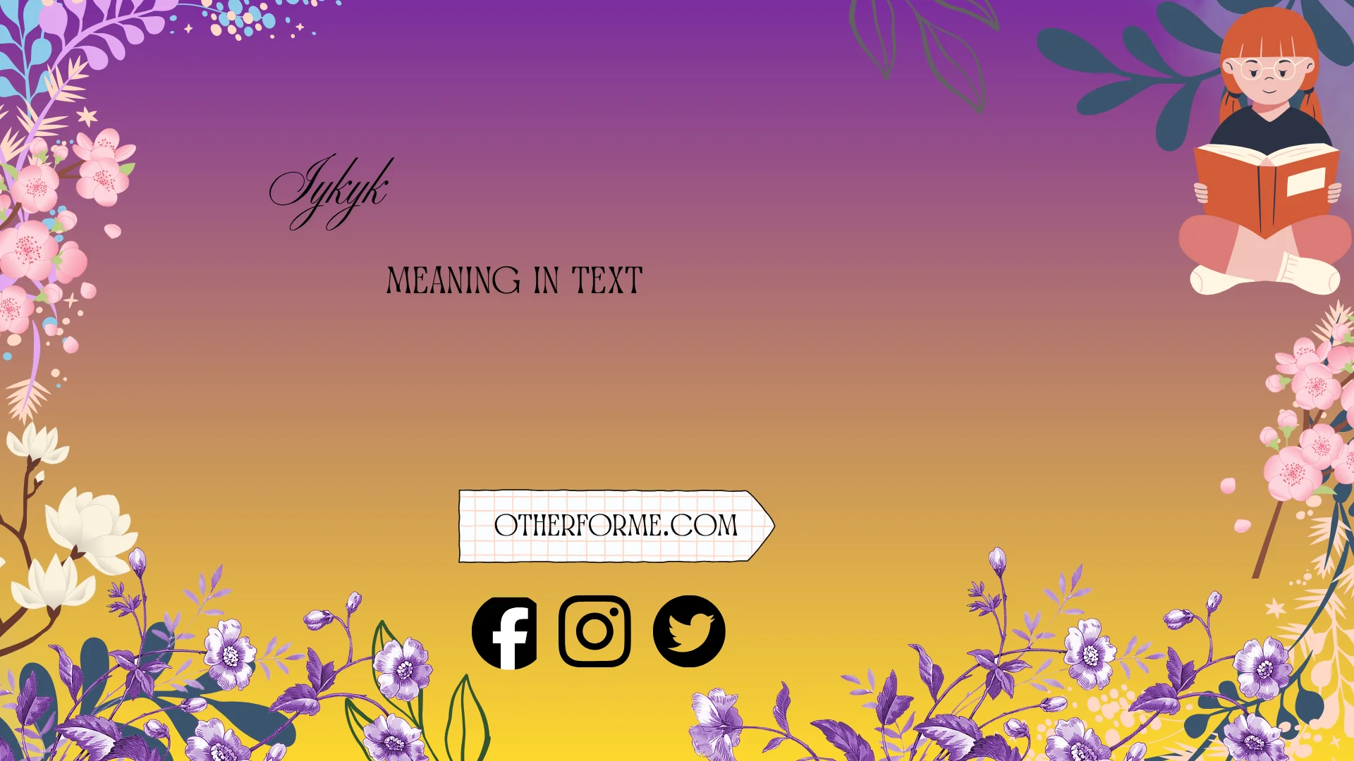 iykyk meaning in text