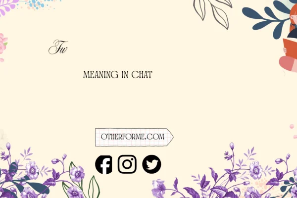 fw meaning in chat