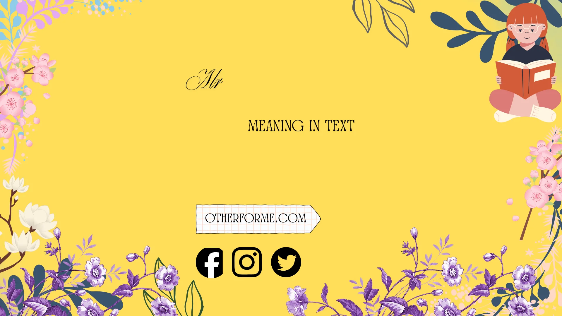 alr meaning in text