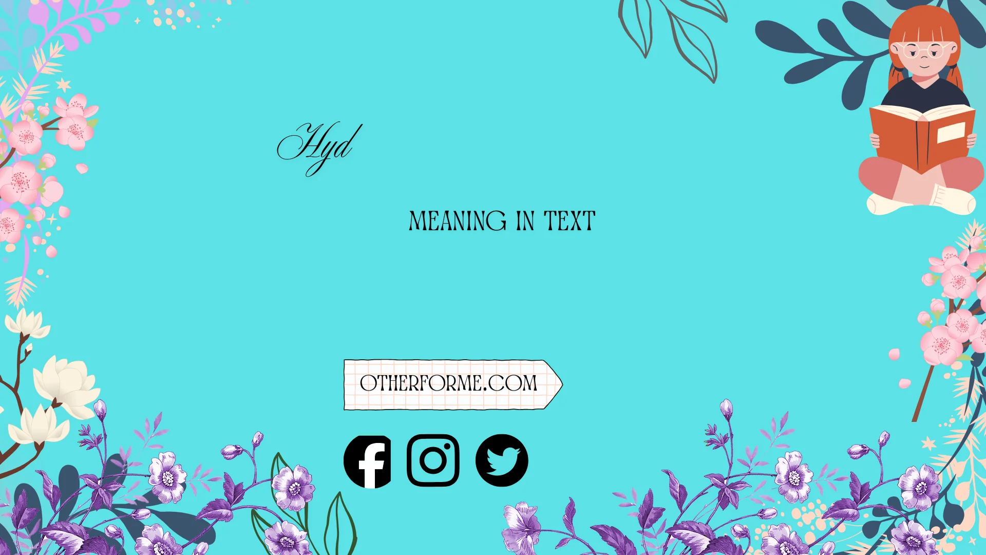 hyd meaning in text