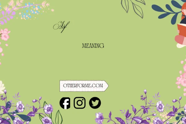 asf meaning
