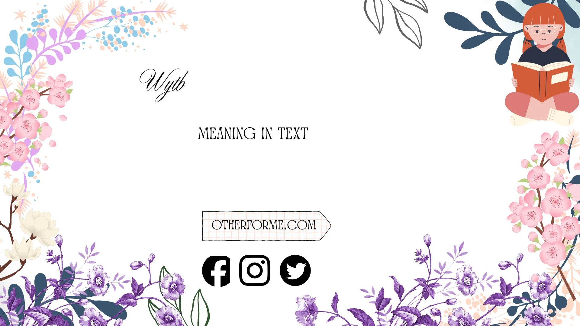 wytb meaning in text