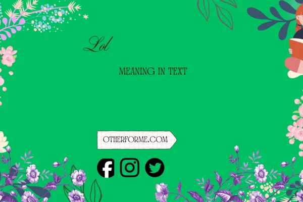 lol meaning in text