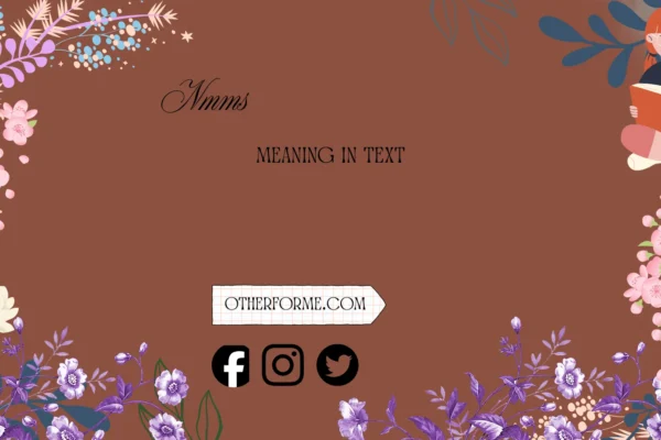 nmms meaning in text