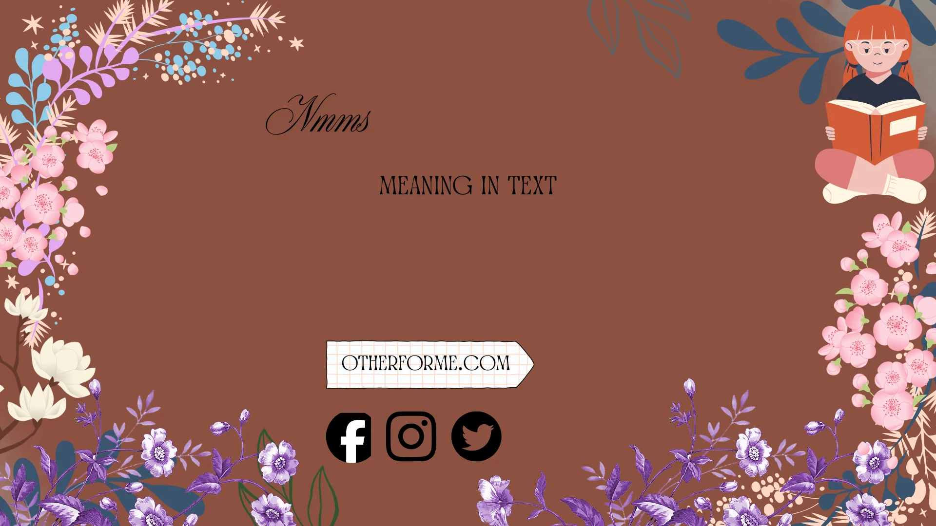 nmms meaning in text