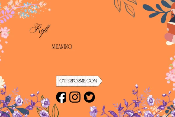 rofl meaning