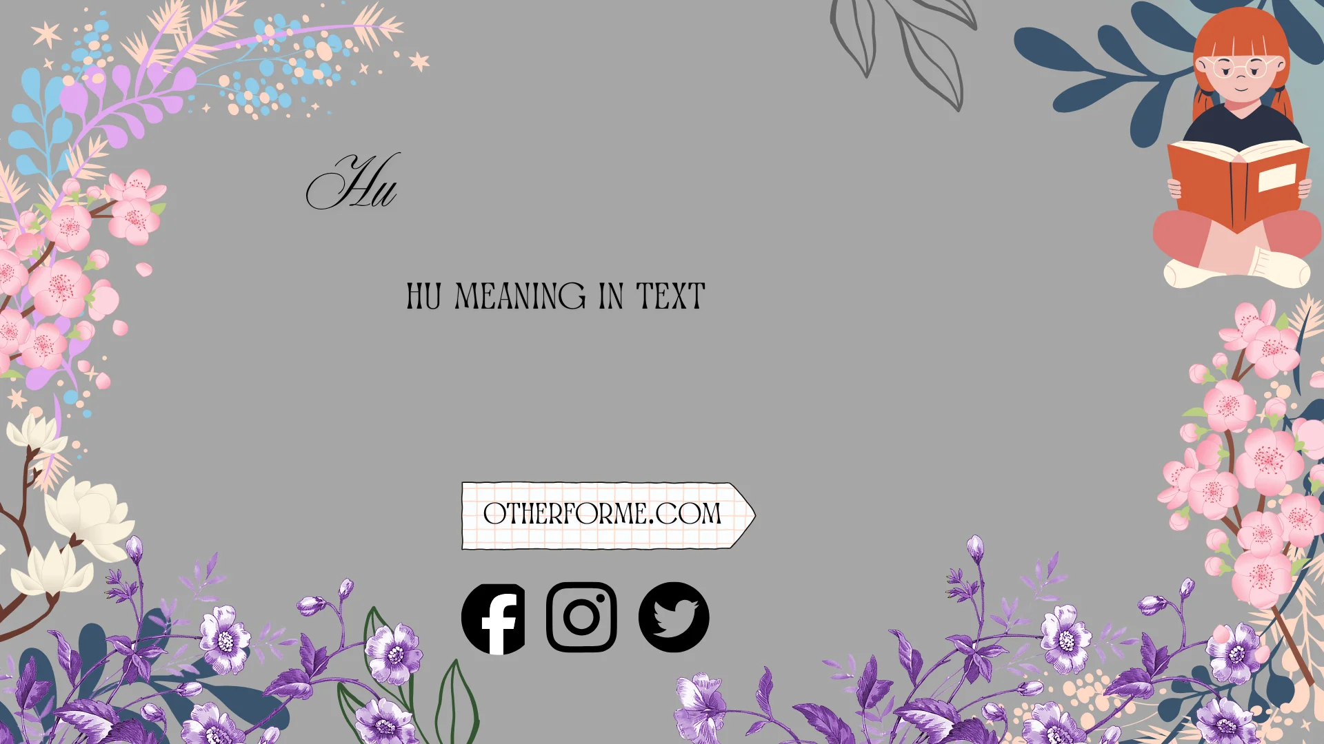 hu meaning in text