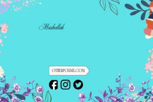 mashallah meaning