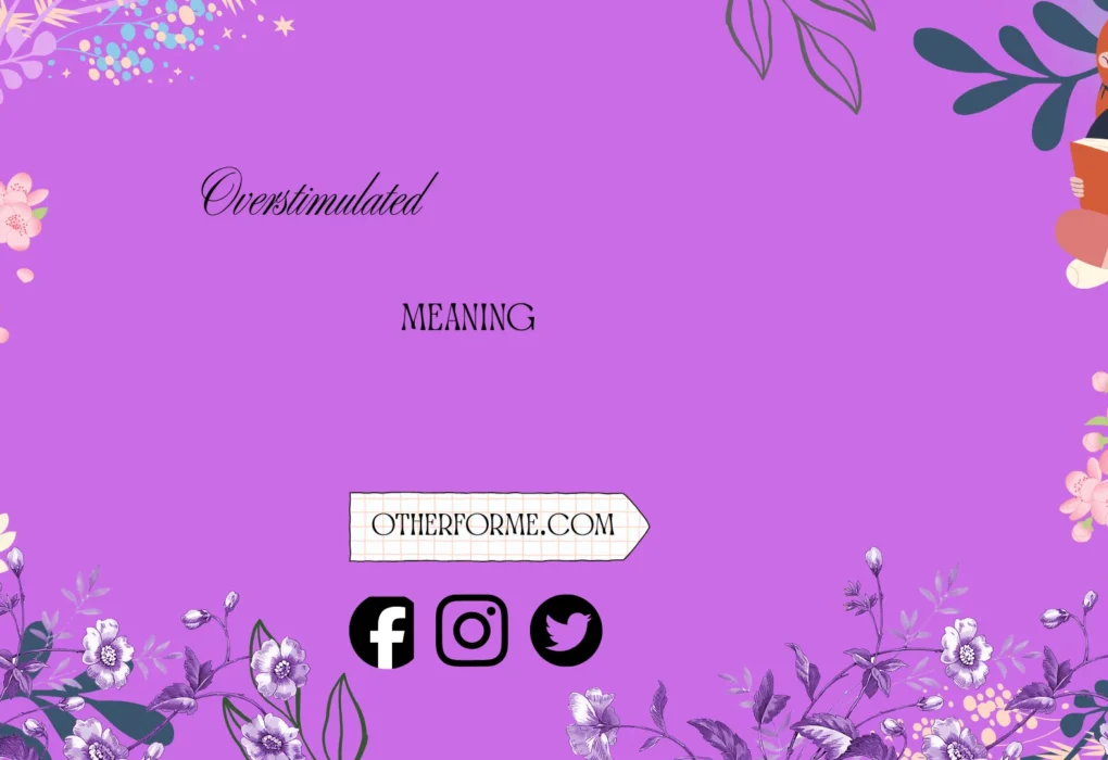 overstimulated meaning