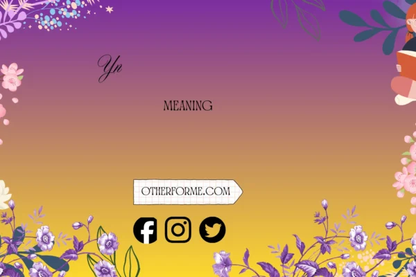 yn meaning