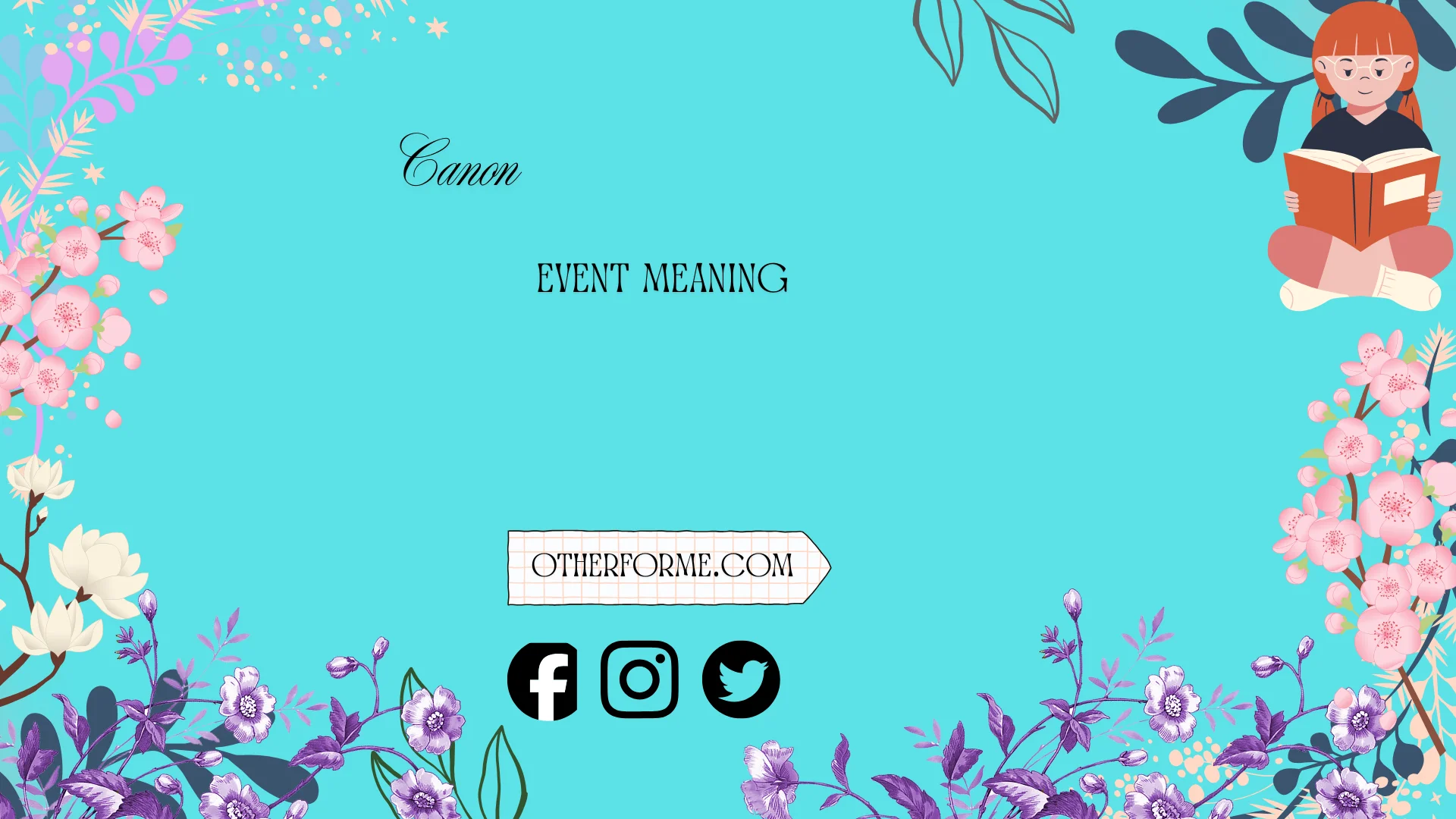 canon event meaning