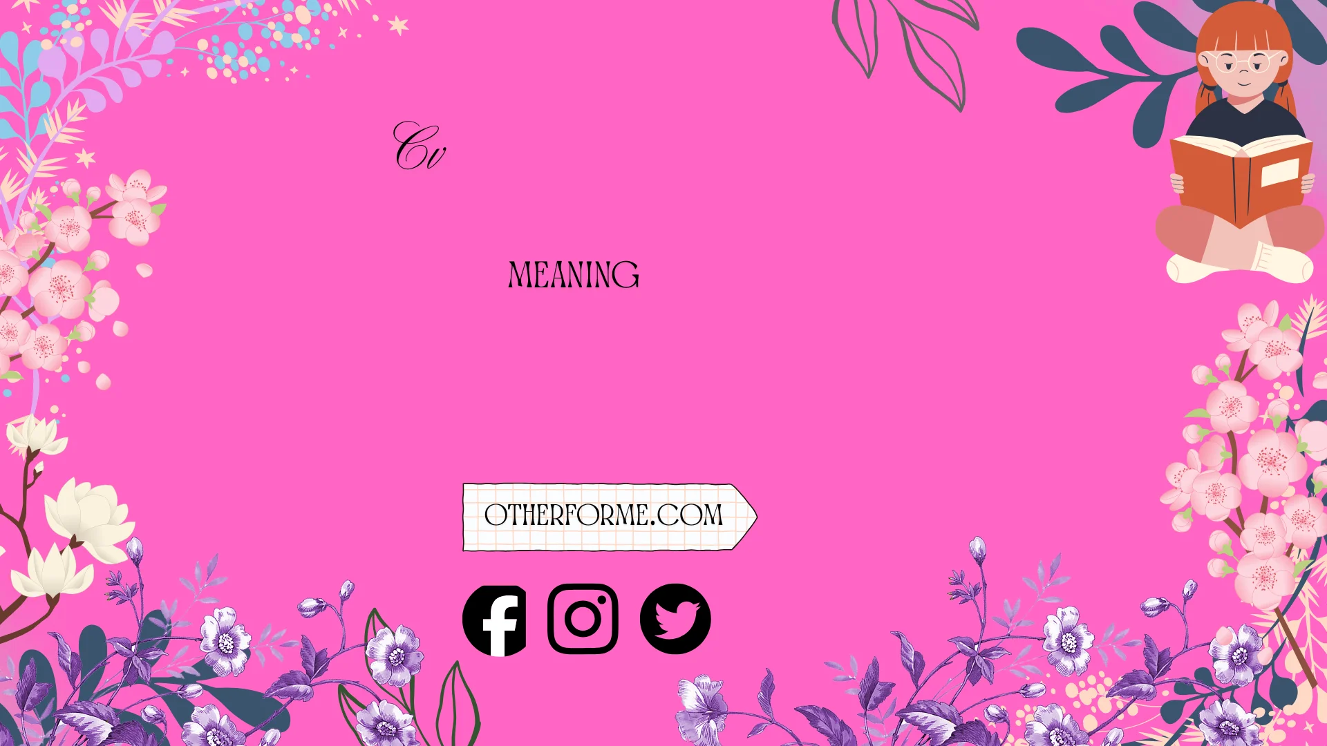 cv meaning