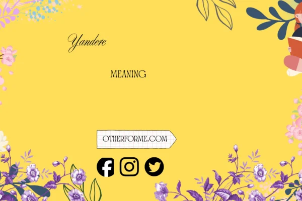 yandere meaning