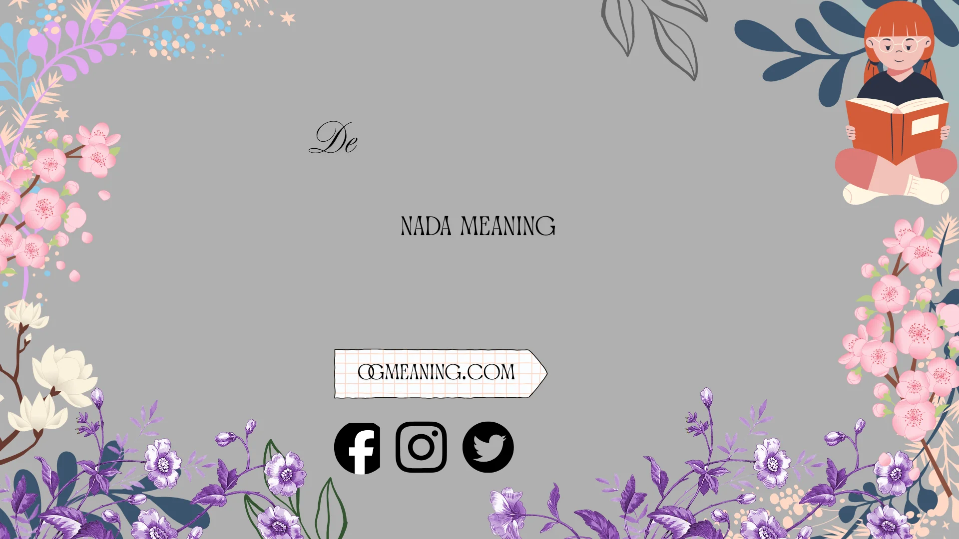 de nada meaning