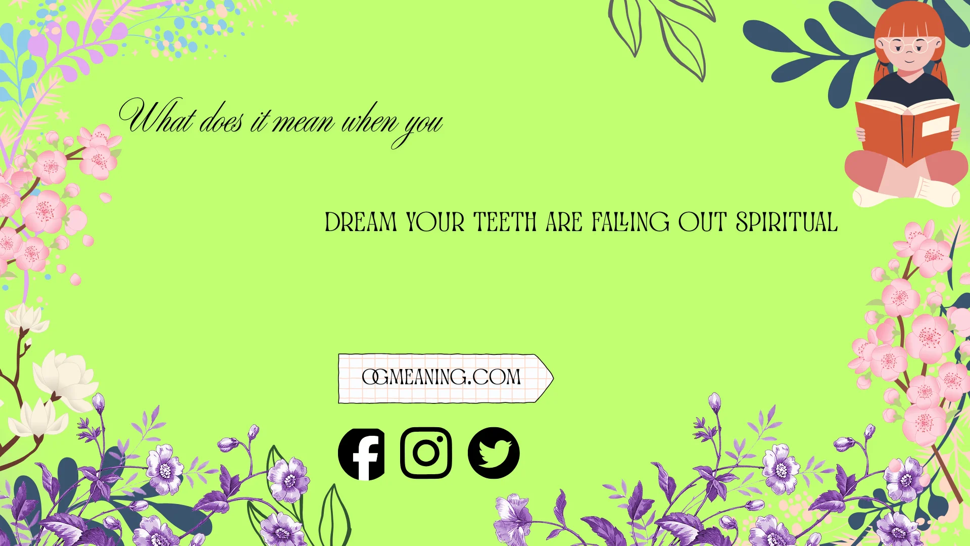 what does it mean when you dream your teeth are falling out spiritually