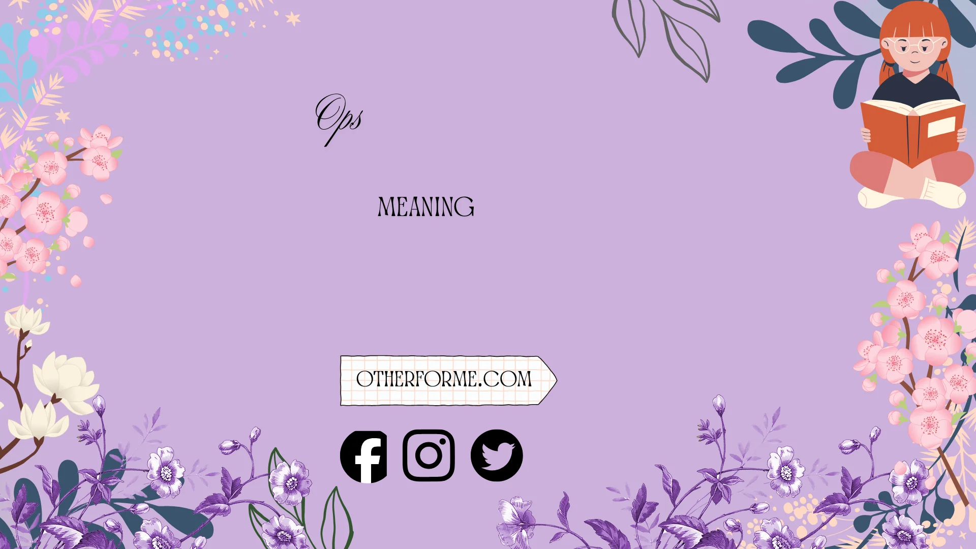 ops meaning