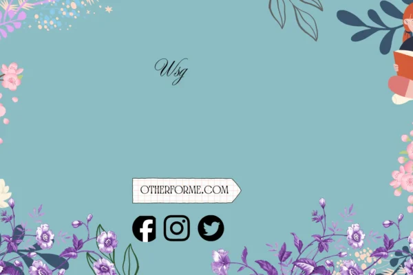 WSG meaning