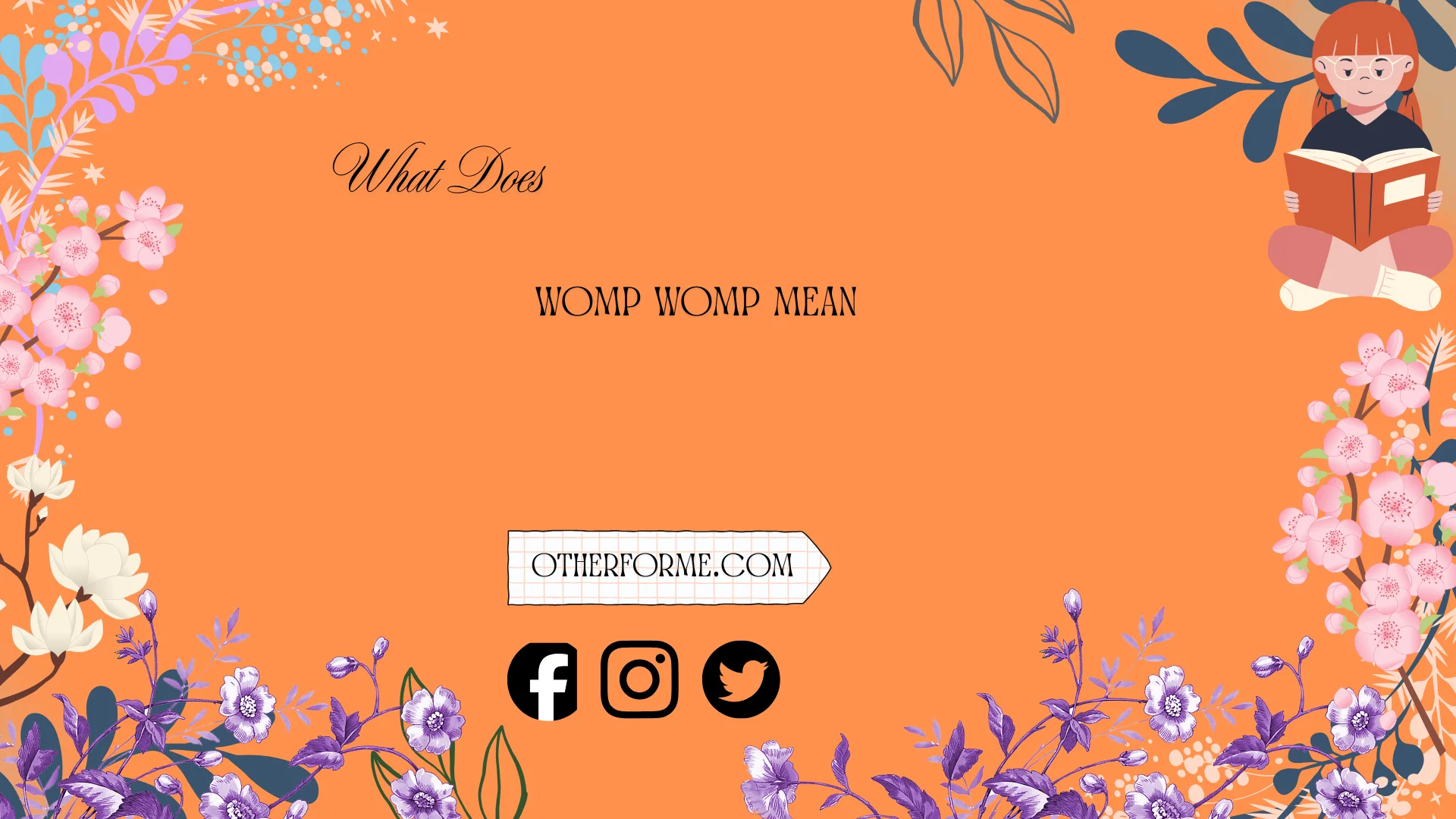 what does womp womp mean