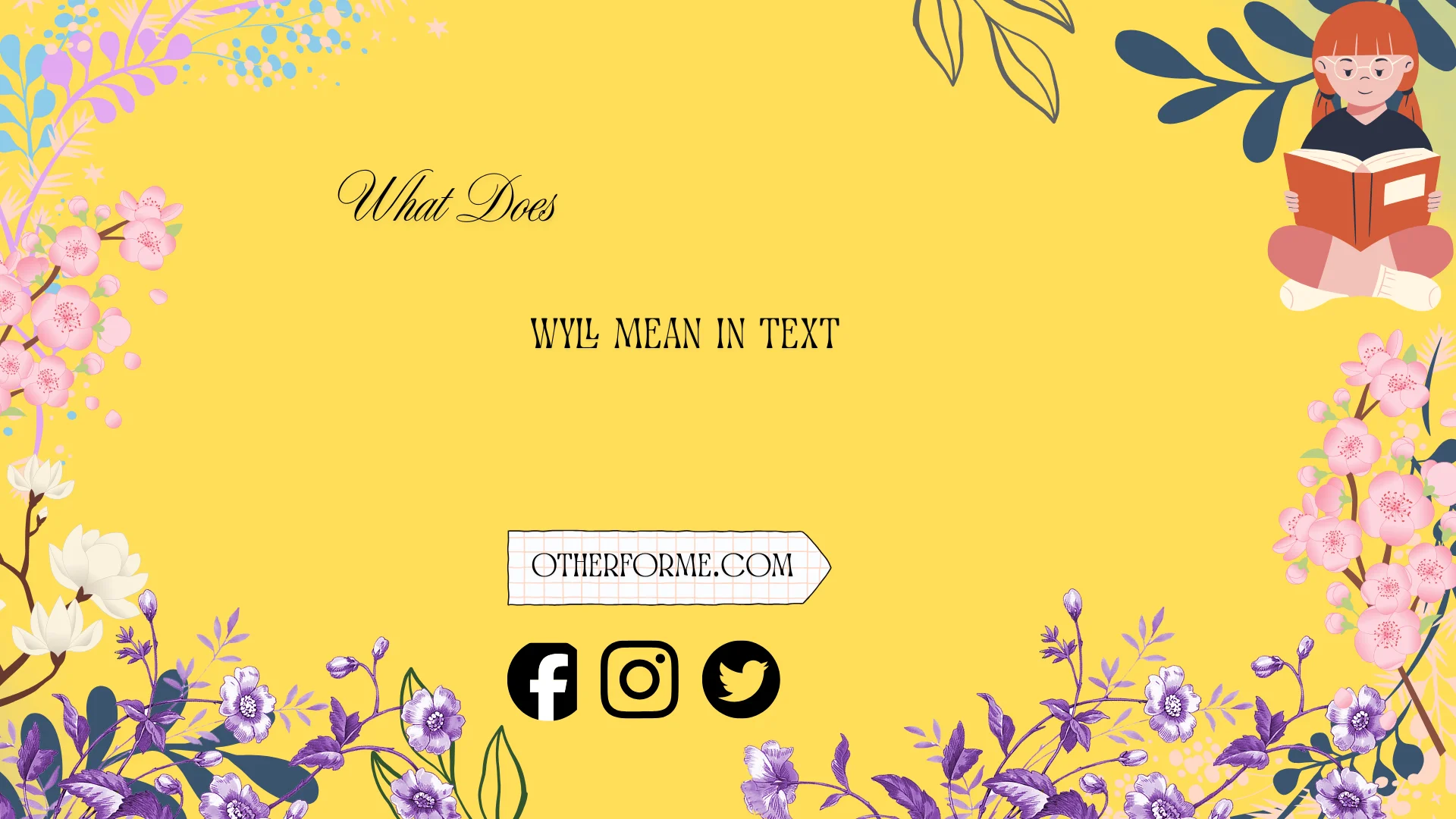 what does wyll mean in text