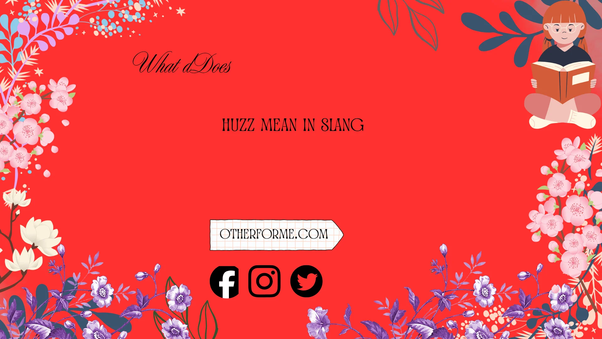 what does huzz mean in slang