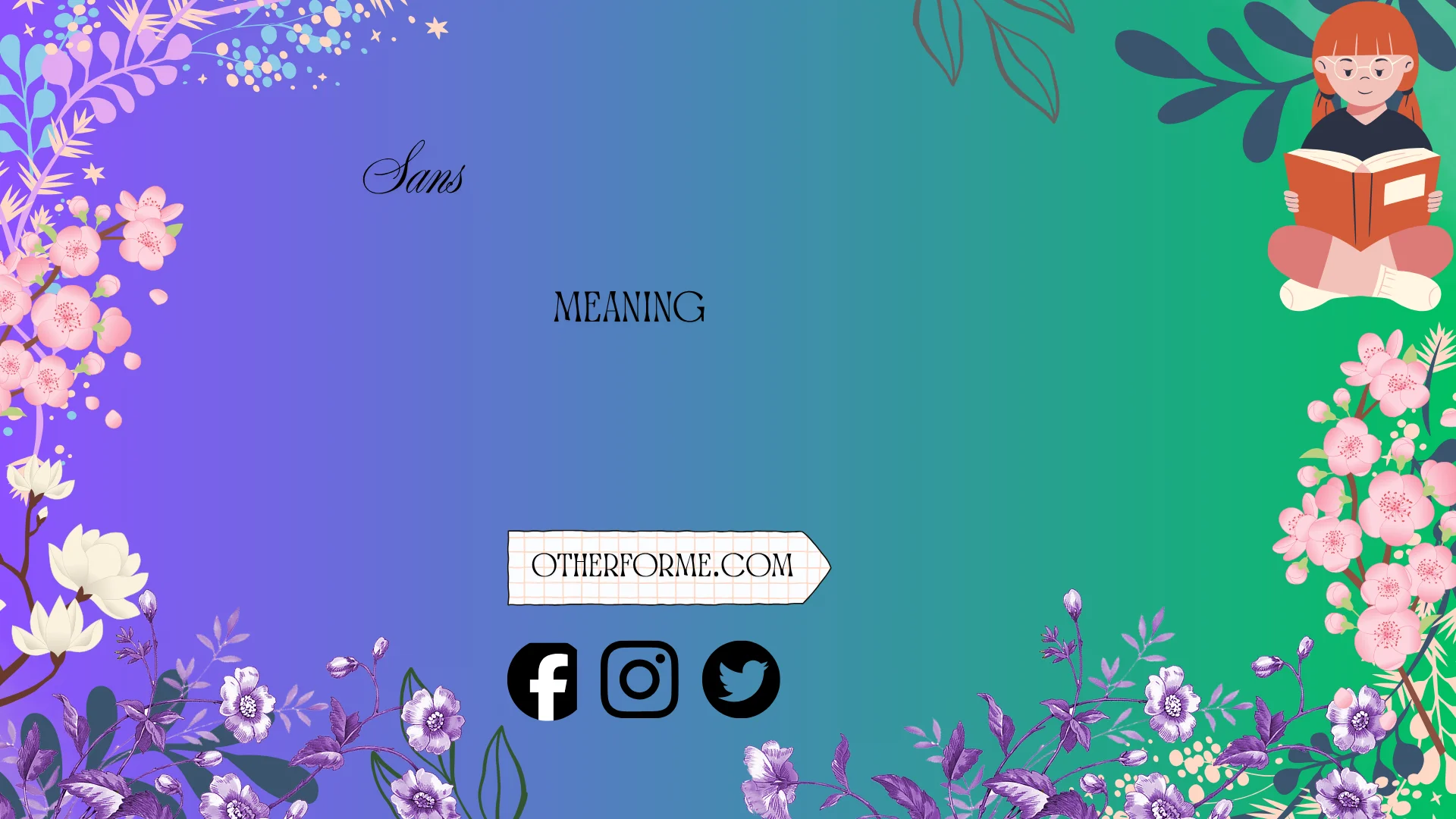 sans meaning