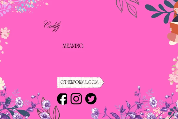 codify meaning