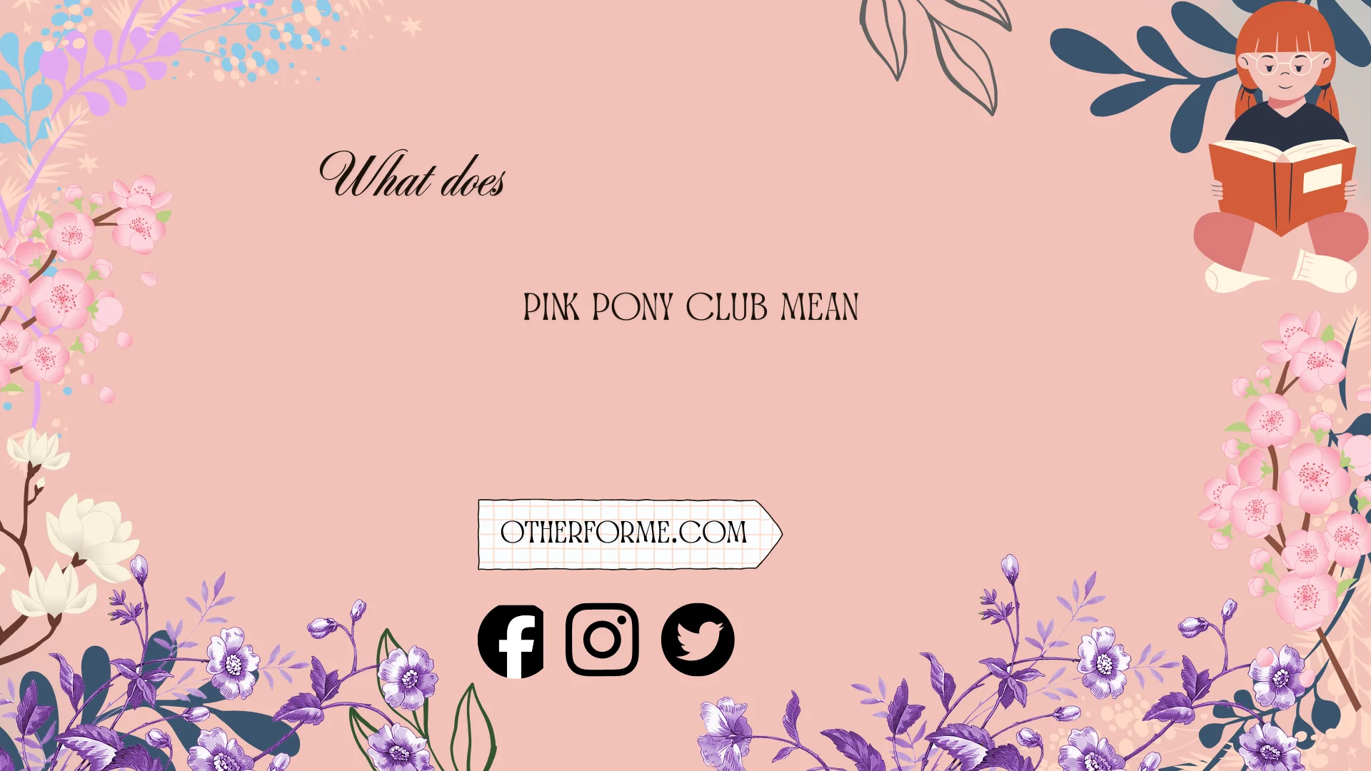 what does pink pony club mean